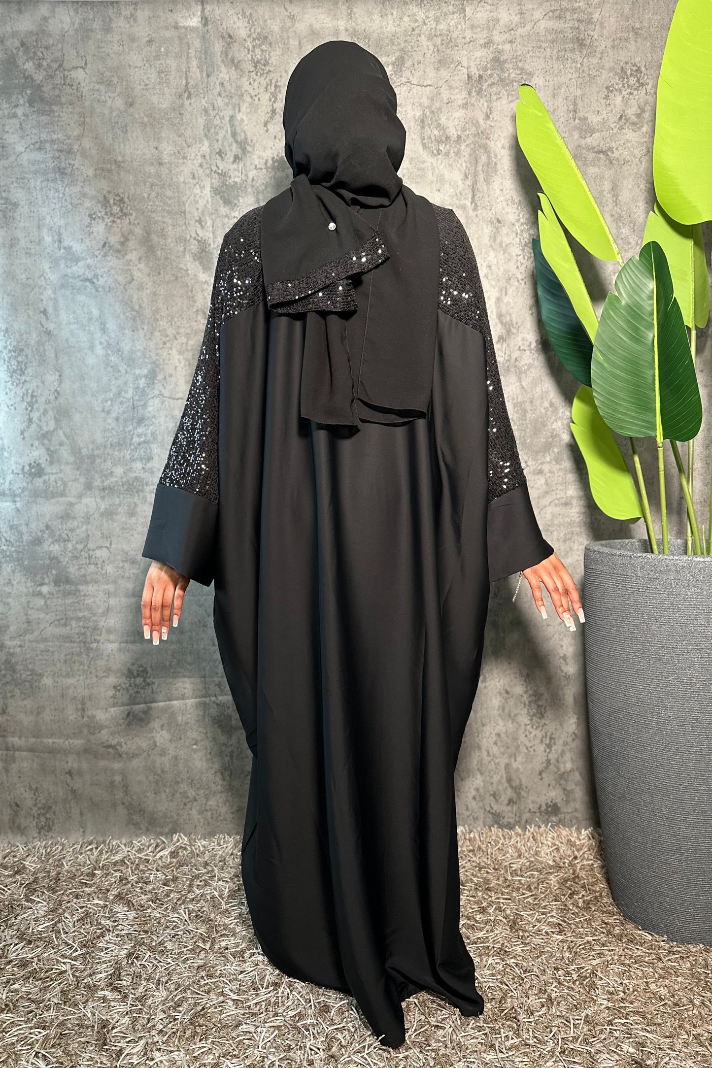 'AMARA' Sequin Abaya