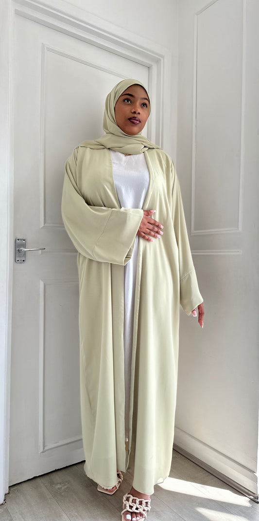 ZARA MINT GREEN ABAYA