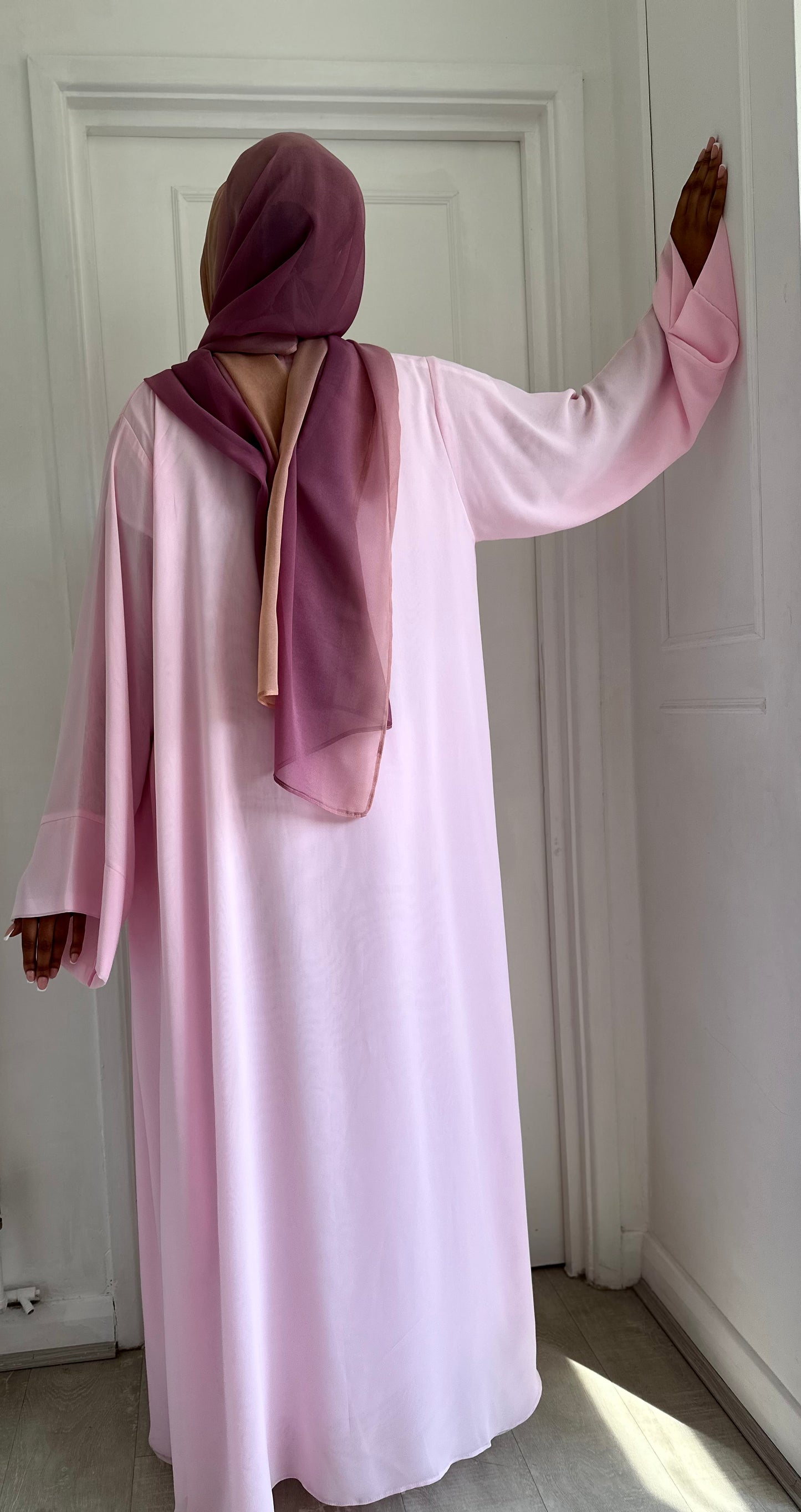 ZARA PINK ABAYA